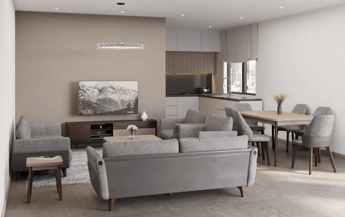 مبل دو نفره سایان HSS300N2 نیلپر 